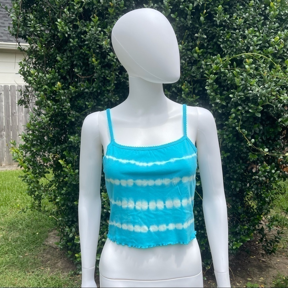 NWT Delia*s  Venice Daze Tie Dye Cropped Tank Top